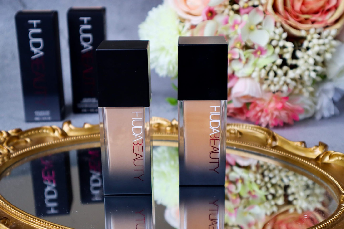 Huda Beauty Makeup Original Foundation Waterproof, Super Long Wear 24hr - Shade 1