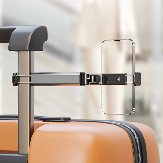 Universal Phone Holder Travel Essentials Flexible 360 Degree Rotation Hands-Free Airplane Phone Mount for iPhone Xiaomi - Random Color
